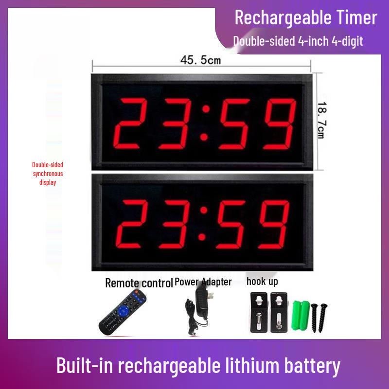 Handun Rechargeable Double-Sided LED Timer