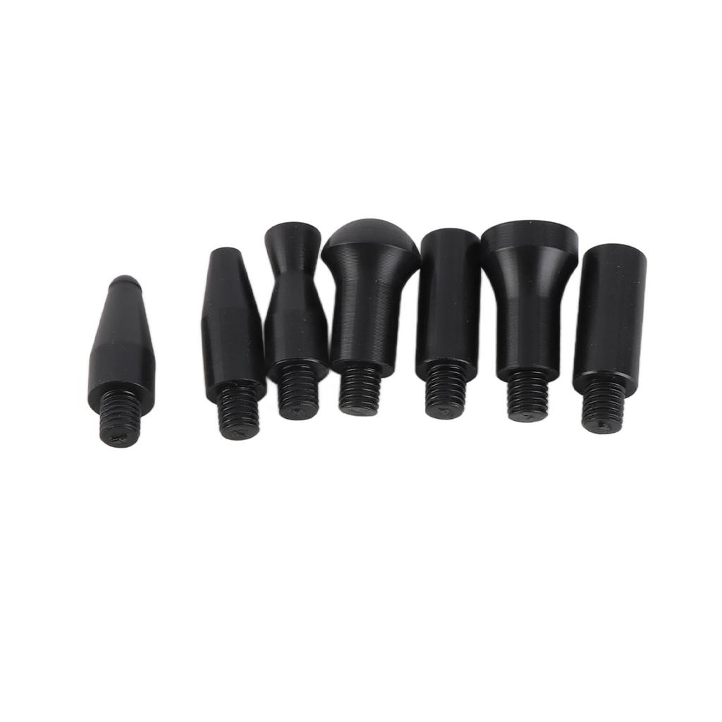 Dent Removal Rod Crowbars Car Body Paintless Dent Repairs Tool Kit with Multiple Replacement Heads for Dents Hail