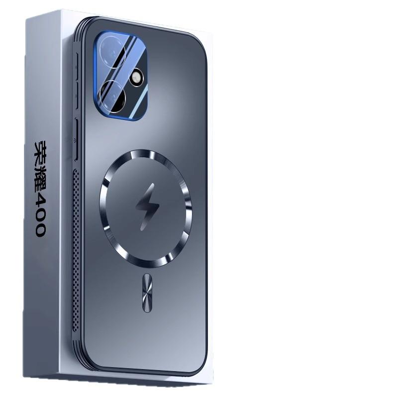 Applicable To Honor 111pro Mobile Phone Case Magnetic Suction Matte Honor 111 with Lens Film All-inclusive Anti-drop Ultra-thin Heat Dissipation