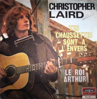 7inch Record CHRISTOPHER LAIRD  Tes Chaussettes Sont  Lenvers  L VA01 Disques Vogue 1970 France Pop Used