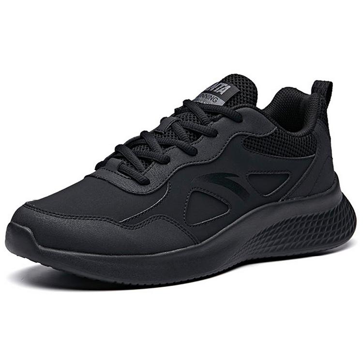 Anta Running Collection Slip Resistant, Abrasion Resistant, Breathable, Lightweight Low Top Running Shoes Men's Black 91935520-8