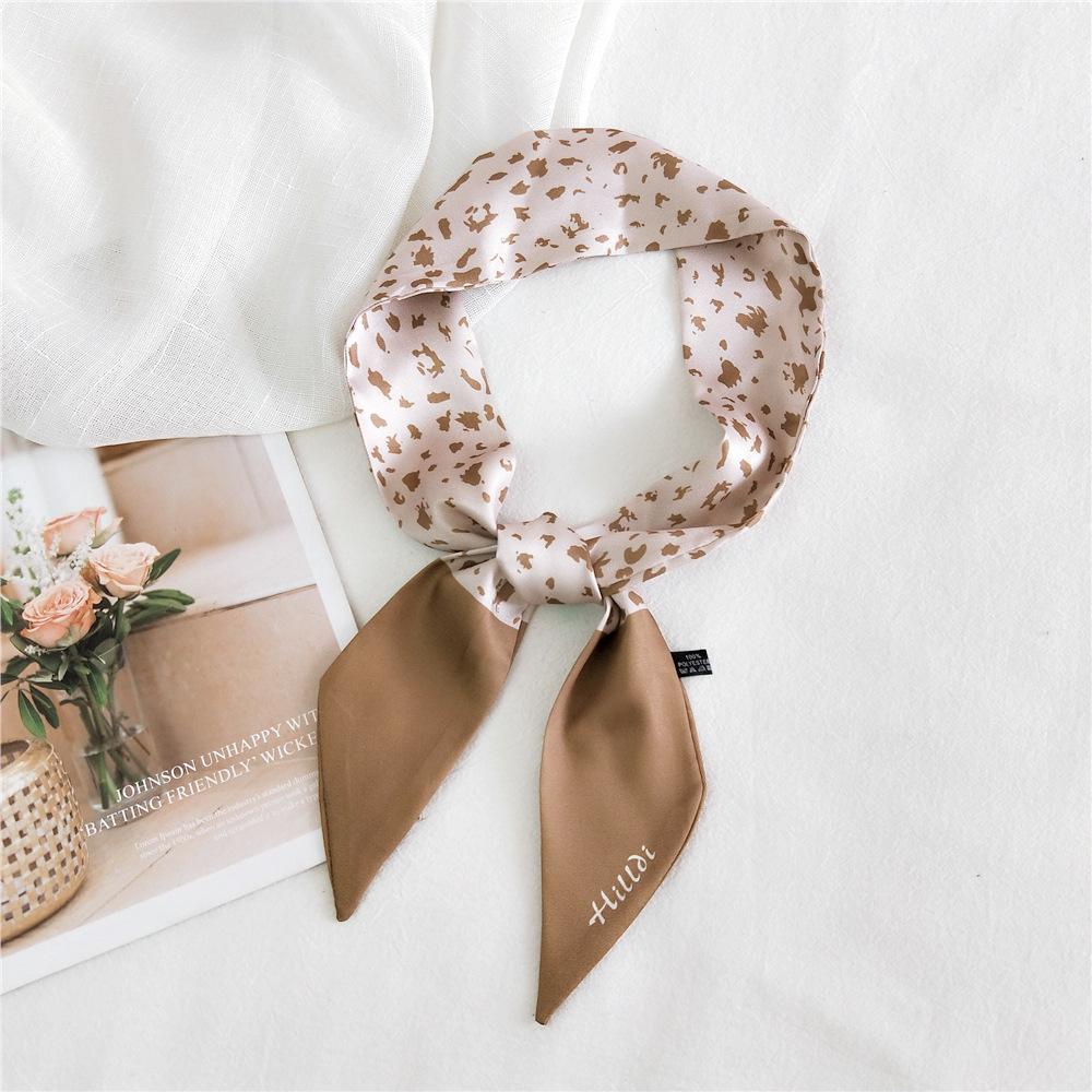 New Scarves Silk Scarves Women'S Spring And Autumn Season Long Decorative Professional Scarves Summer Thin Styles Paired With Shirts Stylish