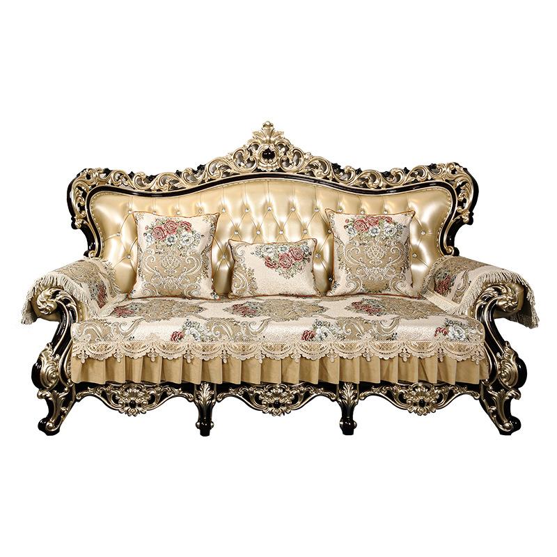 European-Style High-End Sofa Cover, Four-Season Universal Sofa Cover, High-End Seat Cushion, Non-Slip Cushion, Concubine Sofa Cushion