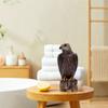 Sturdy Eagle Repellents Statue Lifelike Birds Decoy Hawk Creative Hawk Ornament  Outdoor Courtyard