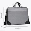 Convenient 15.6 In Laptop Bag Notebooks Sleeve Case Crossbody Bag Shoulder Handbag for Commuters and Work Travel