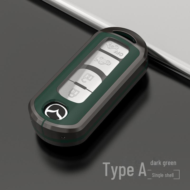Mazda CX-5 CX-4 Atez 3 Metal Key Cover & Ring