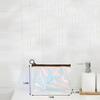 Clear Cosmetic Bag Travel Toiletry Essentials For Personal Care Multi Color Waterproof Storage 1Pcs