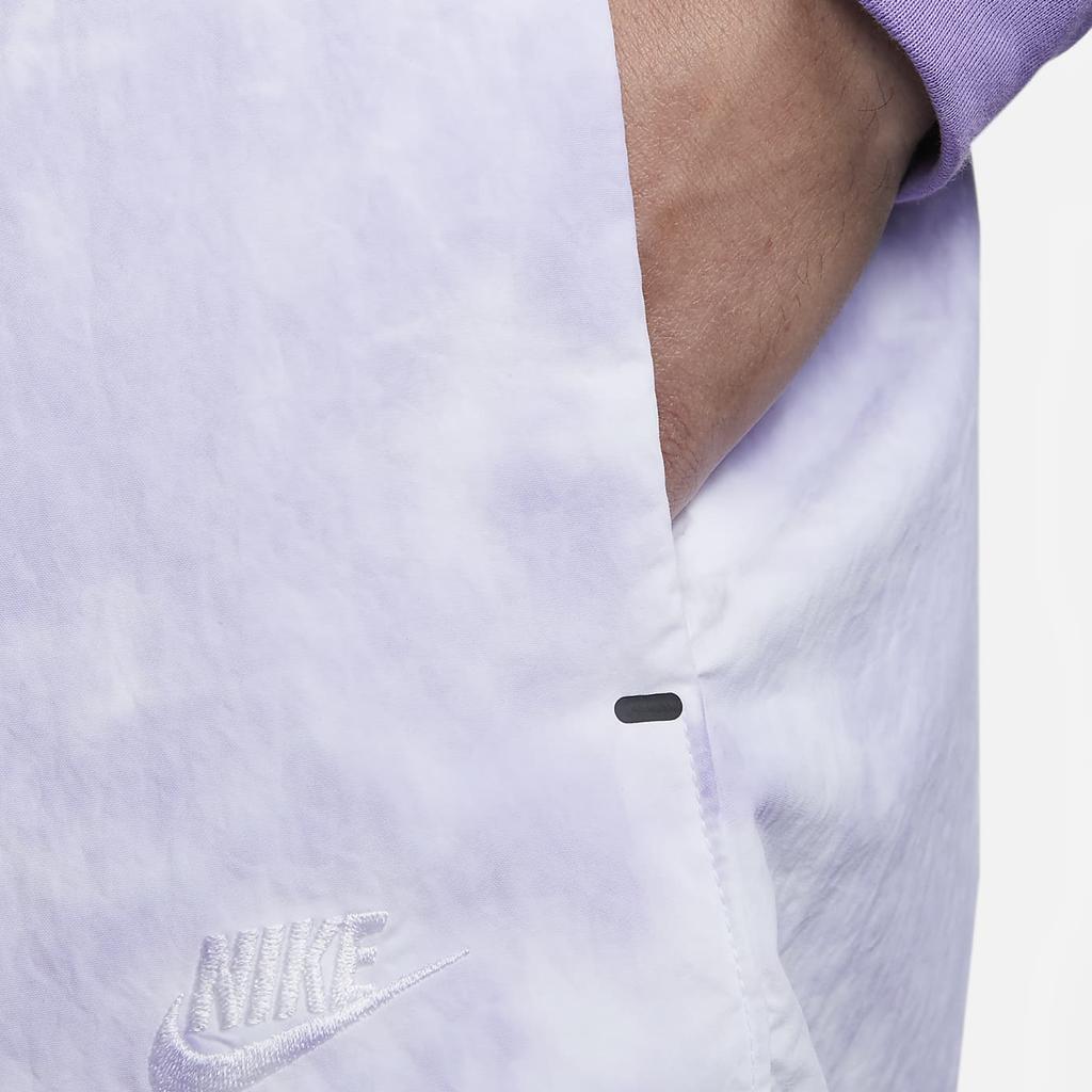 Nike Gradient Lace-Up Straight Leg Retro Mid-Waist Sports Shorts Men Bottoms Indigo-Mist DX0250-519