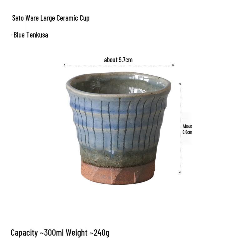 MDNG Large Ceramic Whiskey and Tea Cup