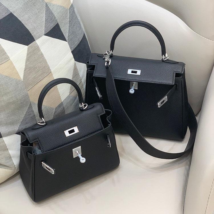 

Сумки2022 Премиум Togo кожаная сумка с внутренним швом Мечтательная фиолетовая личи с узором одно плечо сумка через плечо 25 x 20 x 10cmA thin shoulder strap военно-воздушные силы синий