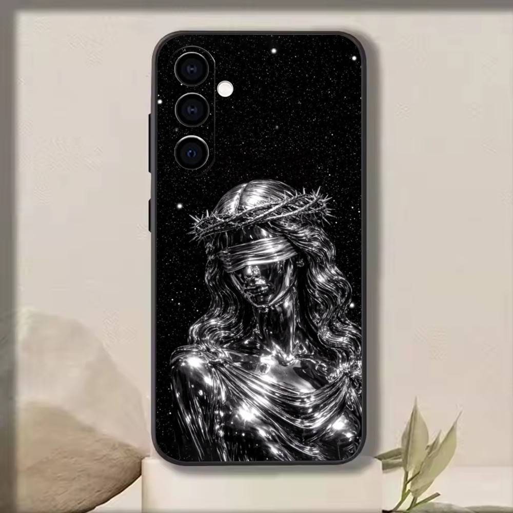 Dark Fantasy Gothic   Phone Case For Samsung Galaxy A73,A72,A71,A70,A53,A52,A51,Others Soft Black Cover