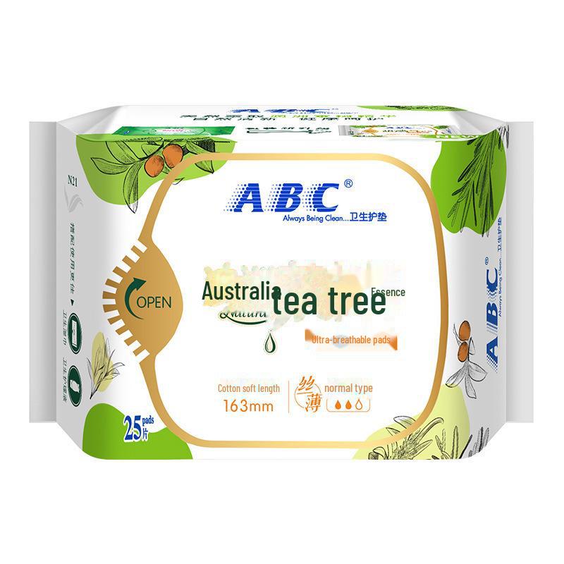 Șervețele sanitare ultra-subțiri pentru zi și noapte ABC cu tehnologie K11K12 - Gamă completă.