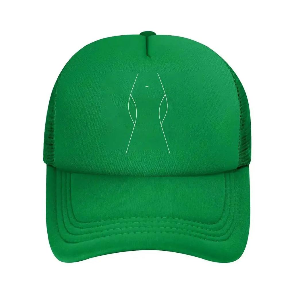 Dress Outline Fashion  Inspired Minimalist Garment Design Mesh Baseball Cap