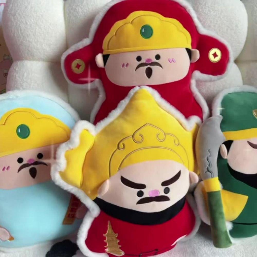 Wenchang Jun Plush God of Longevity Toy The King of the Tower Plush Stuffed Dolls  Kids