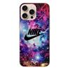 Iphone 16 Pro Case Nike Logo Black Stylish Bright Pink Purple Blue Maniacase
