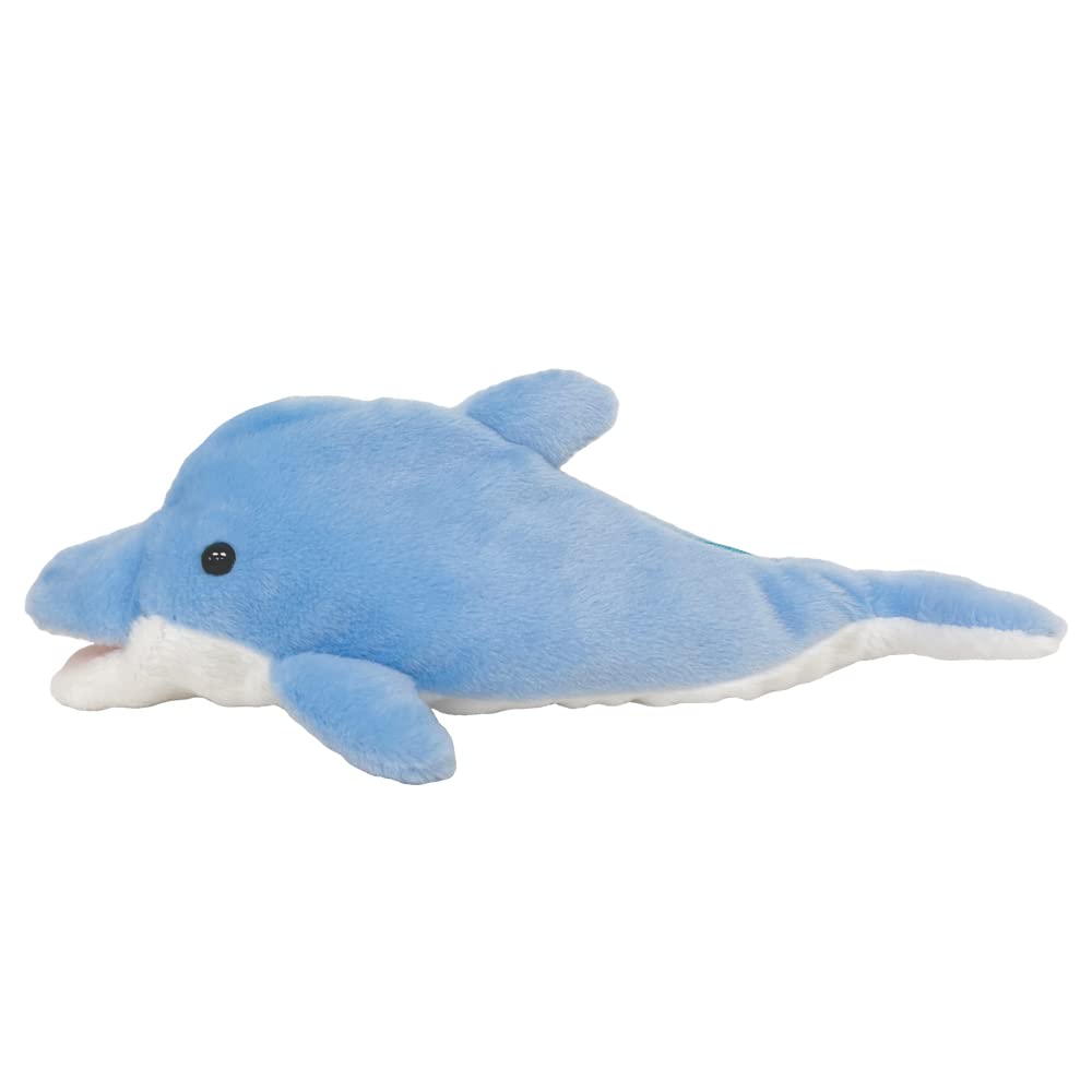 BESTEVER Wild Animal Pencil Case, Plush Pouch, Pencil Case, Dolphin, 48123
