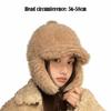 Fluffy Winter Cap Plush Plush Hat Cozy Ear Protection Hat  for Women