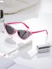 Cross-Border Cat Eye Pearl Letter Party Glasses