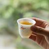 Magnolia White Porcelain Gongfu Tea Tasting Cup - Exquisite Small Ceramic Guest Cup