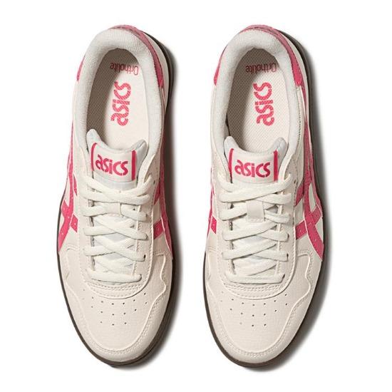 Asics Japan S Retro Sports Grip Durable Breathable Low Top Skate Shoes Unisex Skate Shoes Beige Red 1203B055-201