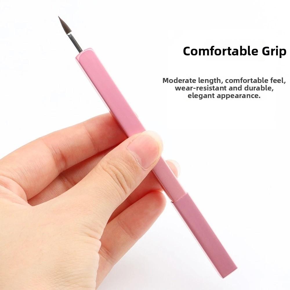 Telescopic Lip Gloss Brush Lip Liner Lipstick Brush Beauty Tools Retractable Lip Brush  Dustproof