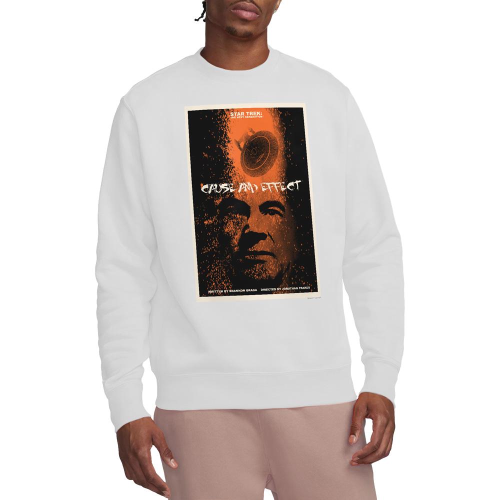STAR TREK Unisex Adult The Next Generation Season 5 Episode 18 Sweatshirt