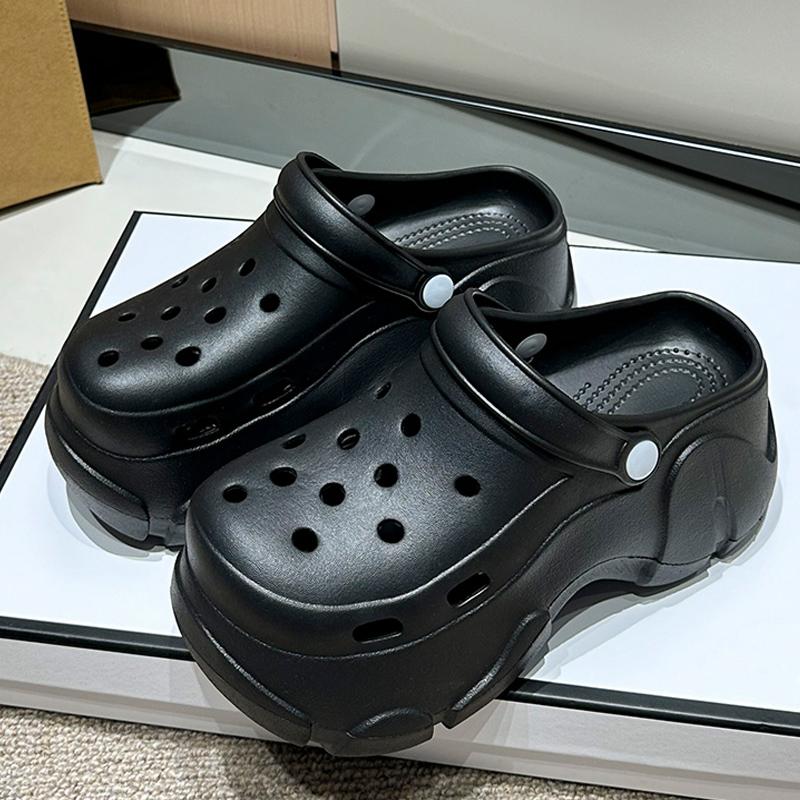 Stoere Platform Klomp Sandalen Dames Zomer Zacht Dikke Bodem Strand Tuin Schoenen Vrouw Slippers Antislip EVA Sleehak Slippers
