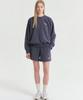 RAVEROUS Wave Logo Terry Shorts Charcoal