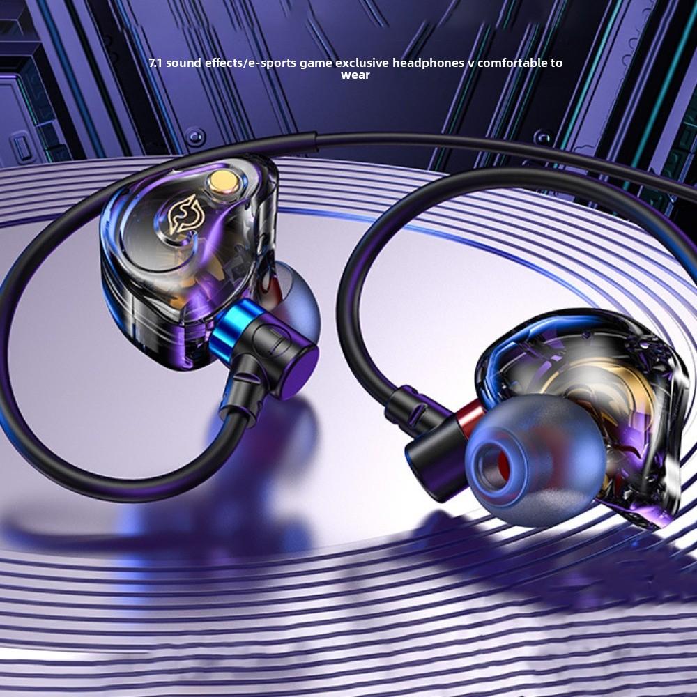 Deep Bass Wired Earphone 3.5mm/Type C Earpiece Headset Wired Headset Listen To Music
