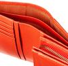 Marie Claire Women's Bifold Wallet, Genuine Leather, Zippered Coin Purse, Large Capacity, Brand: Carrousel 88649-52, Orange