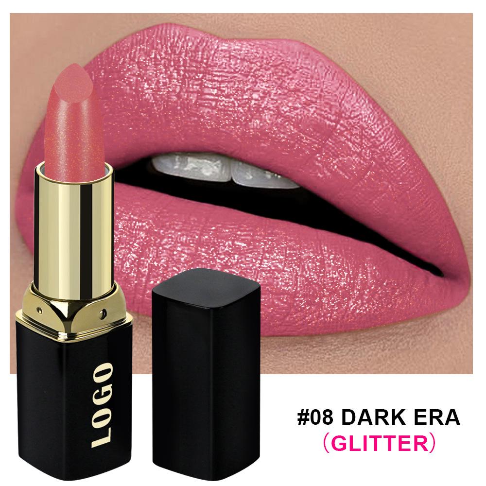 Benutzerdefinierter hochfeuchtigkeitsspendender, langanhaltender Lippenstift mit Perlglanz-Finish