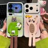 Couple Catch Fish Cat Bracket Is Suitable for Apple 11promax Mobile Phone Case Personalized Huawei Xiaomi 11vivo