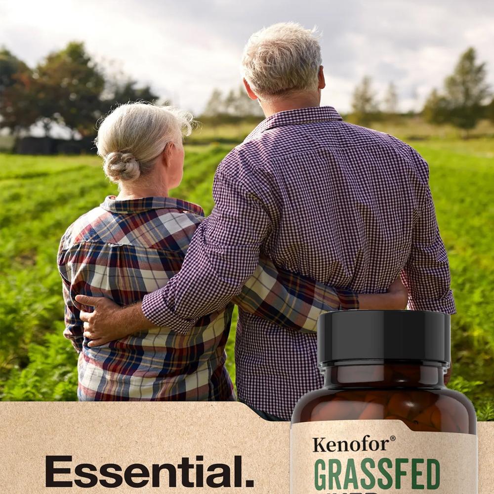 Grassfed Liver 4500 Mg Dietary Supplement, 120 Capsules Per Bottle
