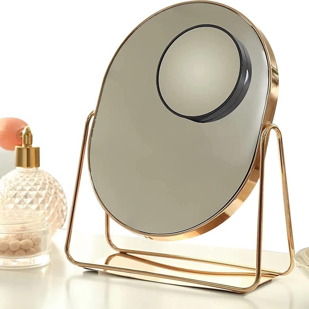 2pcs/set Magnifying mirrors,10X and 20X Magnifying Makeup Mirror Cosmetic Mirror with Eyebrow Tweezers