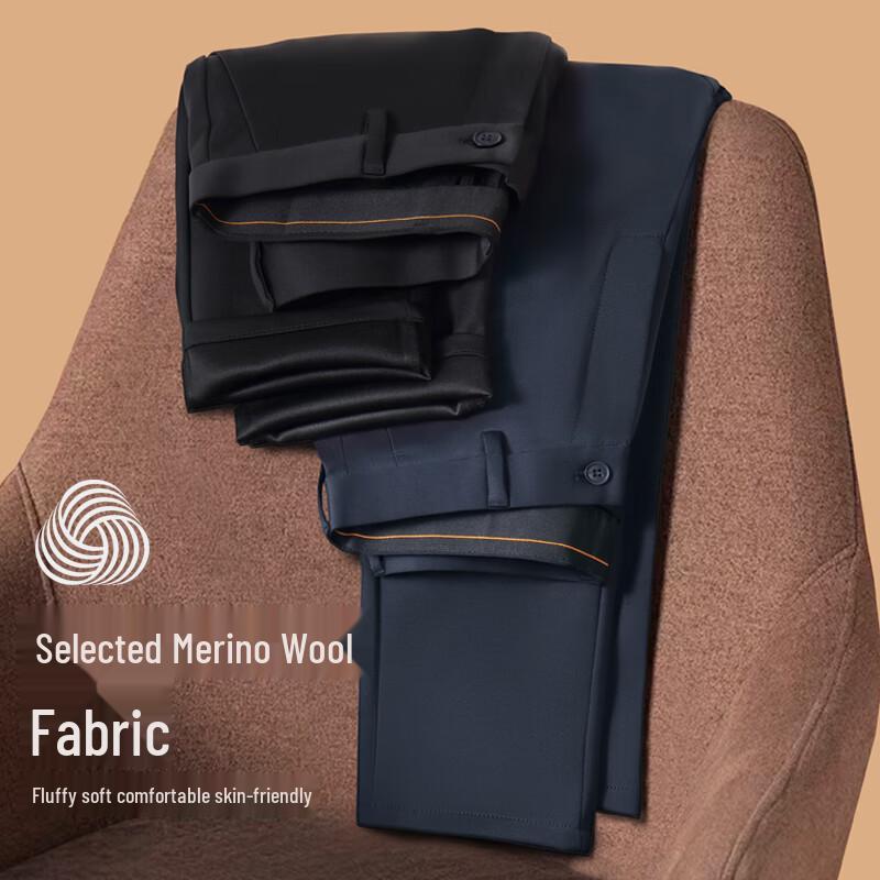 

Firstview Men s Merino Wool Blend Business Casual Pants 40