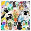 50 Light Bulb World Graffiti Stickers Personalized Creative Decorative Skateboard Suitcase Hand Account Mobile Phone Case Stickers