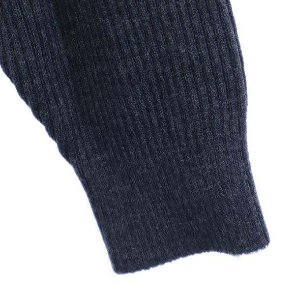 LANVIN SPORT Long Sleeve Knit M Dark Gray Sweater Women Used