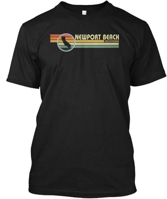 

California Vintage Style Newport Beach C T shirt Made in the USA Size S to 5XL 3XL