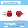National Standard Aluminum Knurled Hand-Twist Nut M3-M10