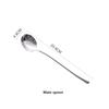 304 Stainless Steel Mirror Tableware, Western-style Knife, Fork and Spoon Set, Inposing Artifacts Household, Simple Design