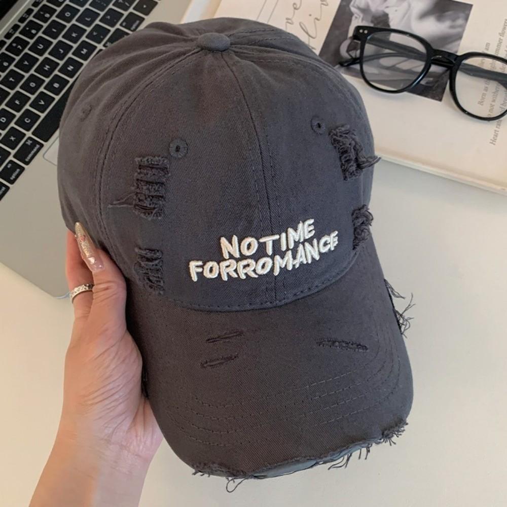 Fashion Hip Hop Summer Baseball Caps Letter Embroidery Casual Sunscreen Hats Outdoor Sports Vintage Snapback Caps for Men Women