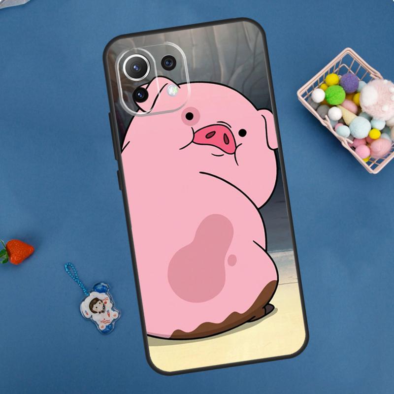Cartoon Pig Case For Xiaomi 14 13 15 Ultra 11T 12T 13T 14T Pro POCO X7 Pro X3 X5 F5 F6 M6 X6 Pro Cover