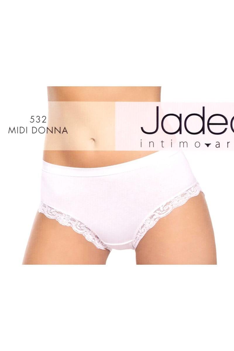 

Трусики сліп Jadea (74926) 3(M) прозорий колір чорний
