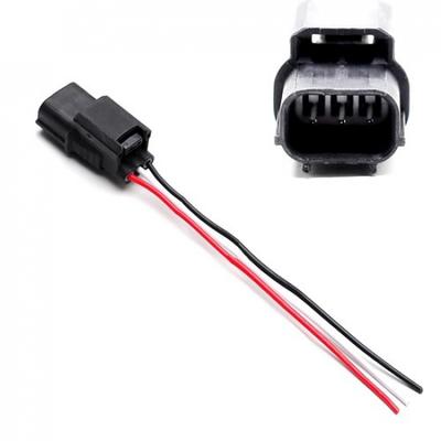 (1) Male Spare Repair Connector Plug W/ 6" Wiring For Acura/Honda AC Compressor