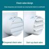 Jinling Round Wall & Glass Window Exhaust Fan, 6/8 Inch, Bathroom Ventilation Fan