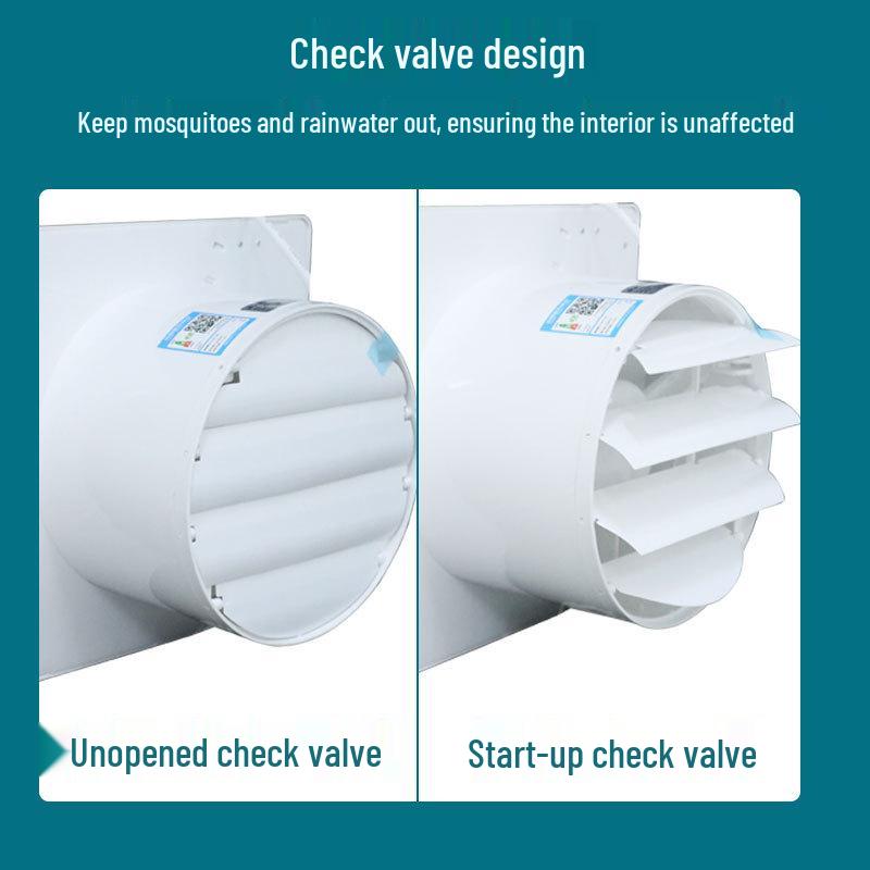 Jinling Round Wall & Glass Window Exhaust Fan, 6/8 Inch, Bathroom Ventilation Fan