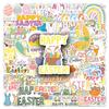 50 Easter Graffiti Stickers Personalized Cartoon Holiday Decoration Mobile Phone Water Cup Suitcase Stickers