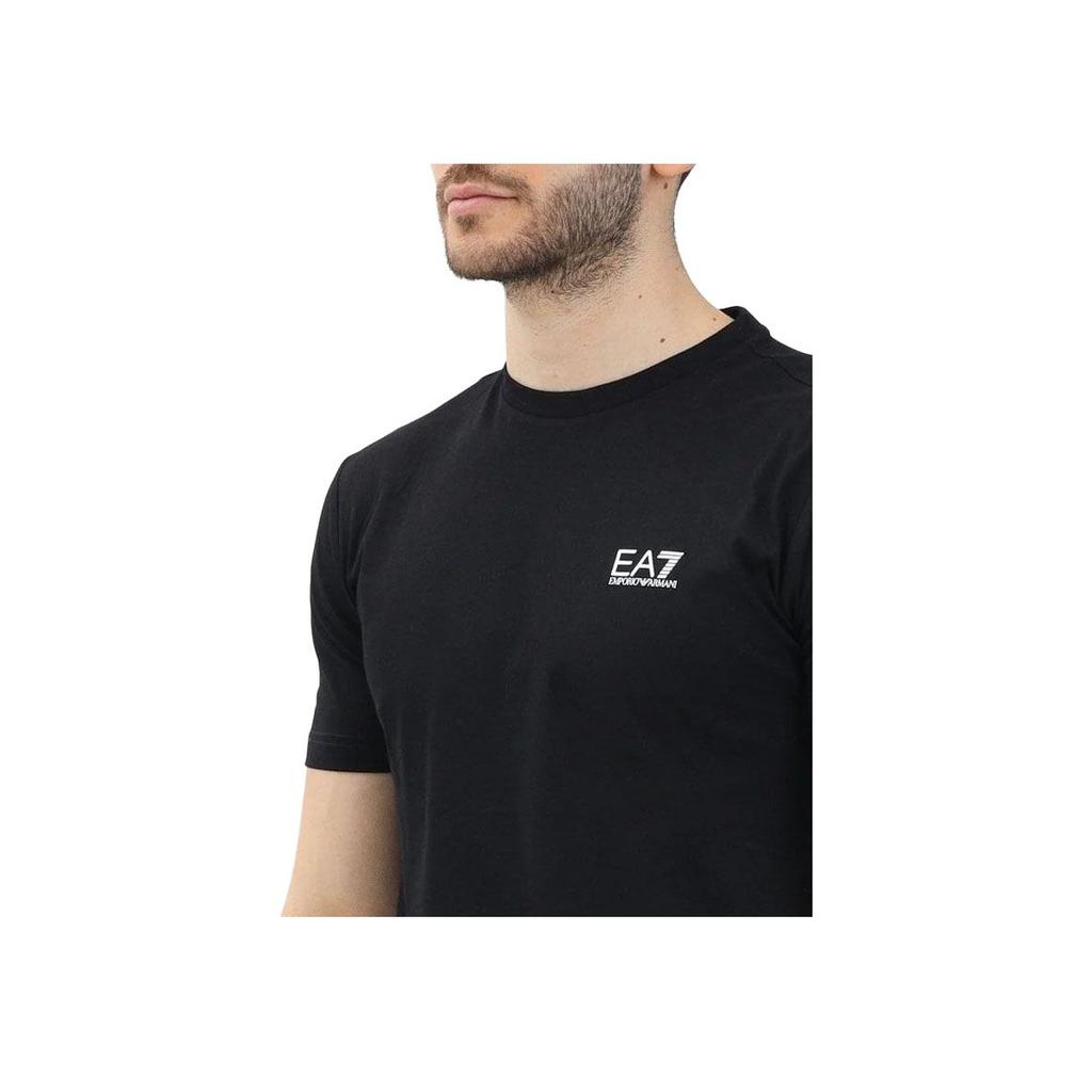 Emporio Armani EA7 Cotton Fitted Short Sleeve Crew Neck Training T-Shirt Men Tops 7M000567-AF10375-MC001
