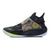 Li Ning Sonic 9 Notre Dame Rebound Wear-Resistant Mid-Top Basketball Shoes Men Basketball Shoes Black ABAR011-6