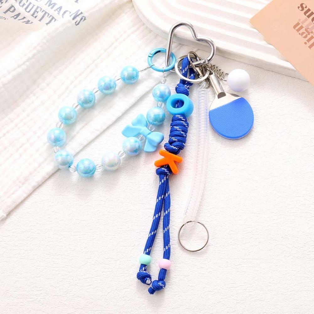 Stylish Design Baseball Braid Rope Pendant Hanging Chain Braided Bag Charm  Handbag Accessory